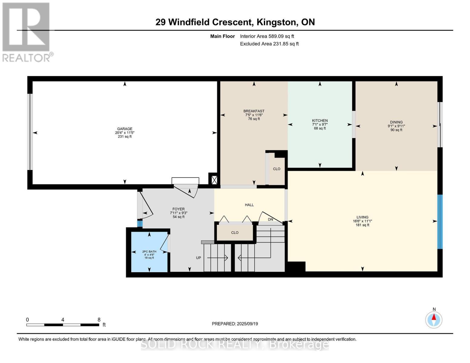 Main level floor plan - 29 Windfield Crescent, Kingston (Kingston East (Incl Barret Crt)), ON - Other