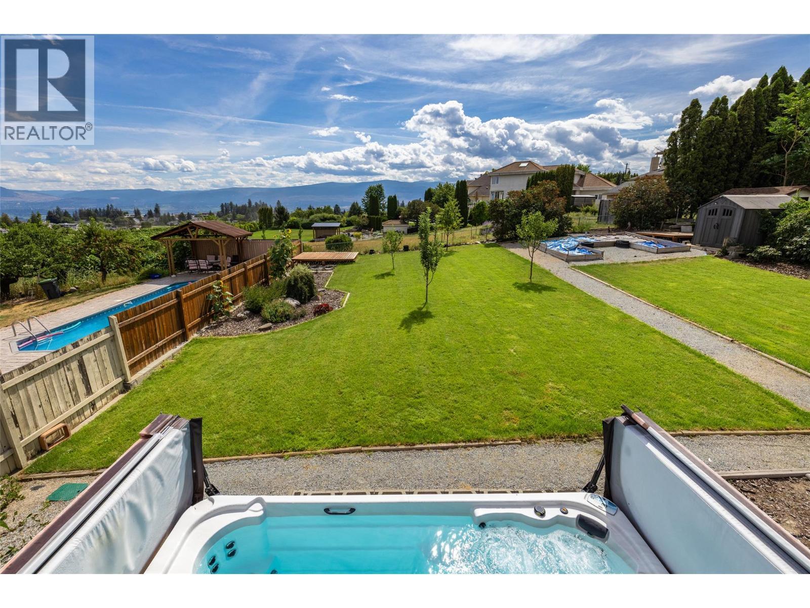2415 Collingwood Road, West Kelowna, BC - Outdoor With In Ground Pool