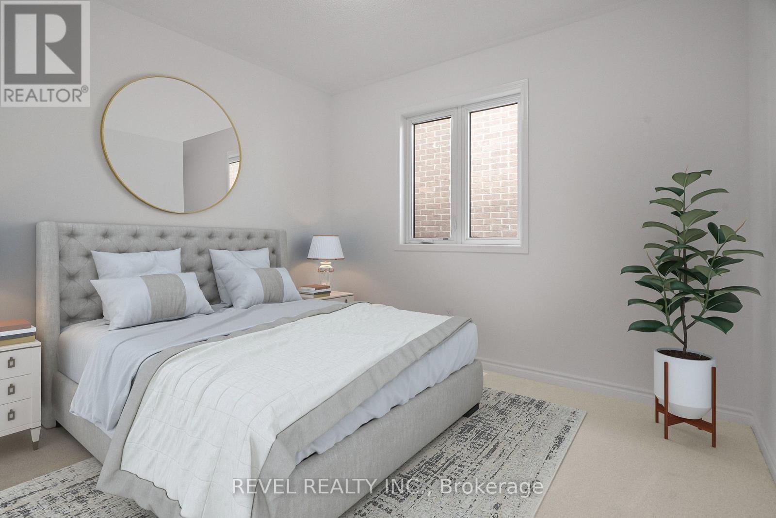 Virtually Staged Image - 1545 Rothbury Crescent, Milton, ON - Indoor Photo Showing Bedroom