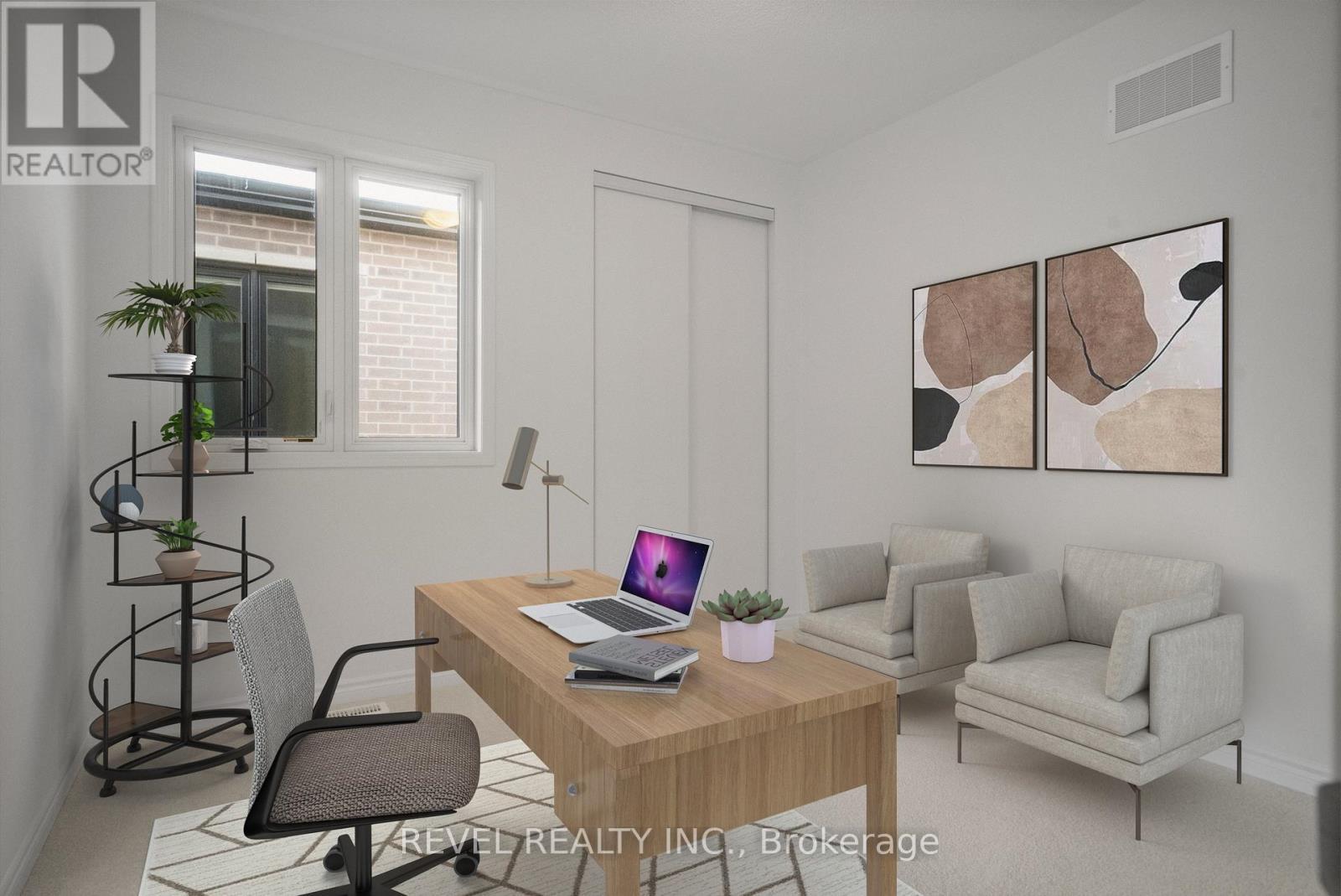 Virtually Staged Image - 1545 Rothbury Crescent, Milton, ON - Indoor Photo Showing Other Room