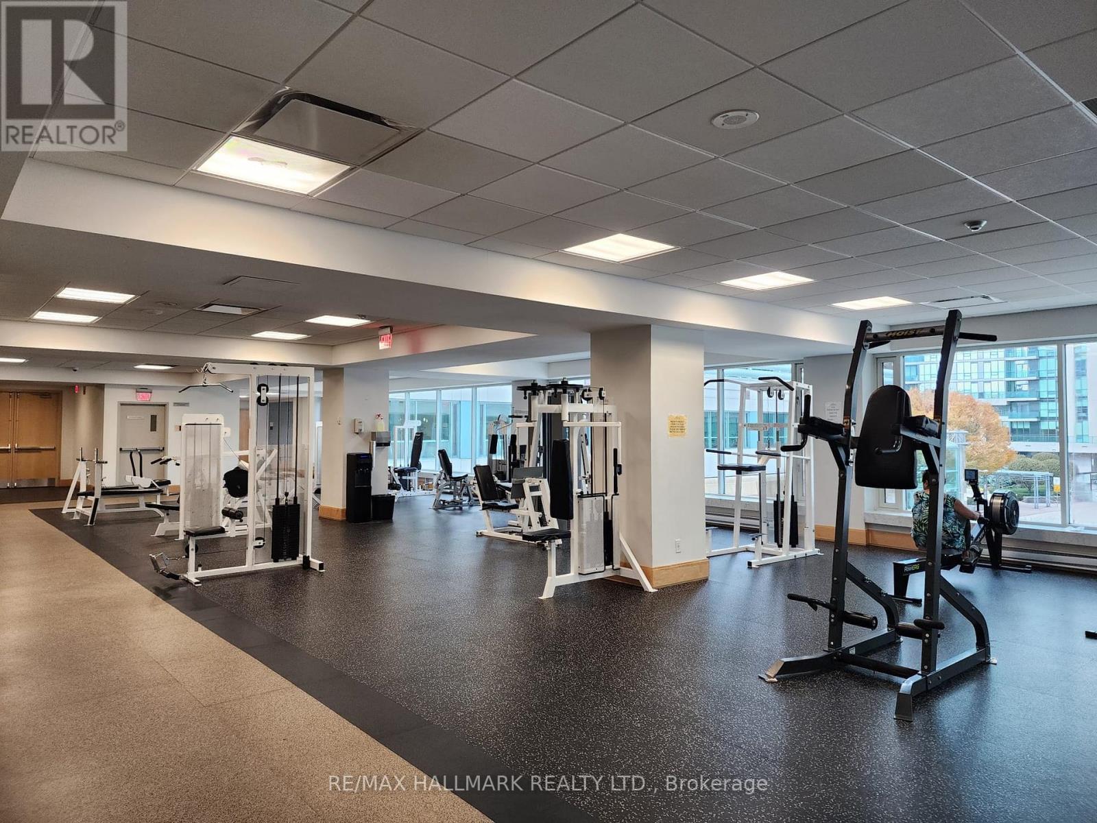 Ph11 - 10 Queens Quay W, Toronto, ON - Indoor Photo Showing Gym Room