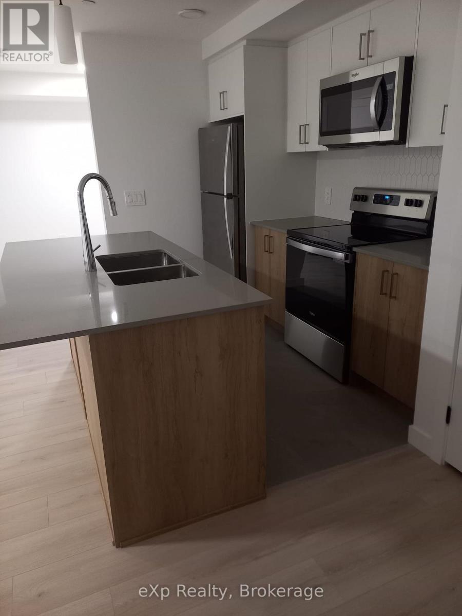 63 - 41 Mill Street, Kitchener, ON - Indoor Photo Showing Kitchen With Double Sink