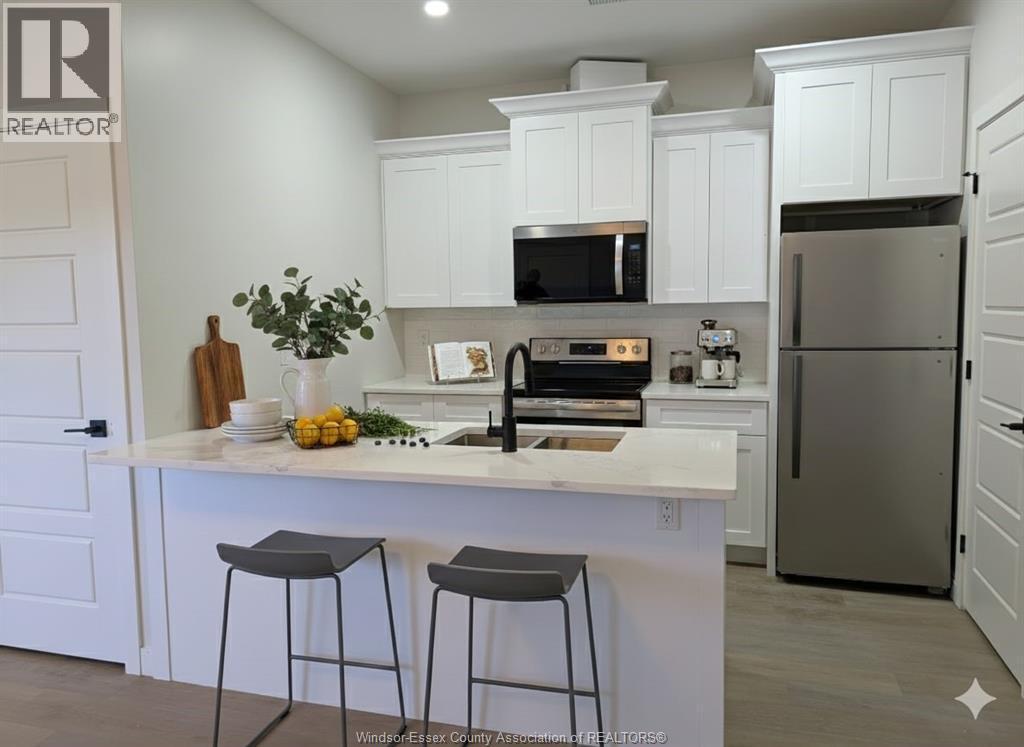 926-928 Giles Boulevard Unit# 5, Windsor, ON - Indoor Photo Showing Kitchen With Upgraded Kitchen