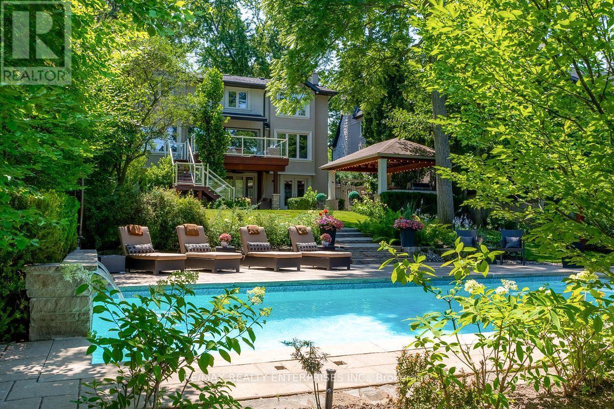 1215 Indian Road, Mississauga, ON - Outdoor With In Ground Pool