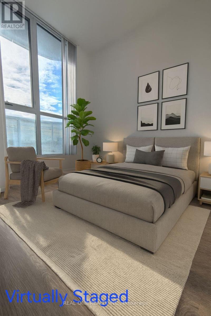 617 C Tower - 8 Interchange Way, Vaughan, ON - Indoor Photo Showing Bedroom