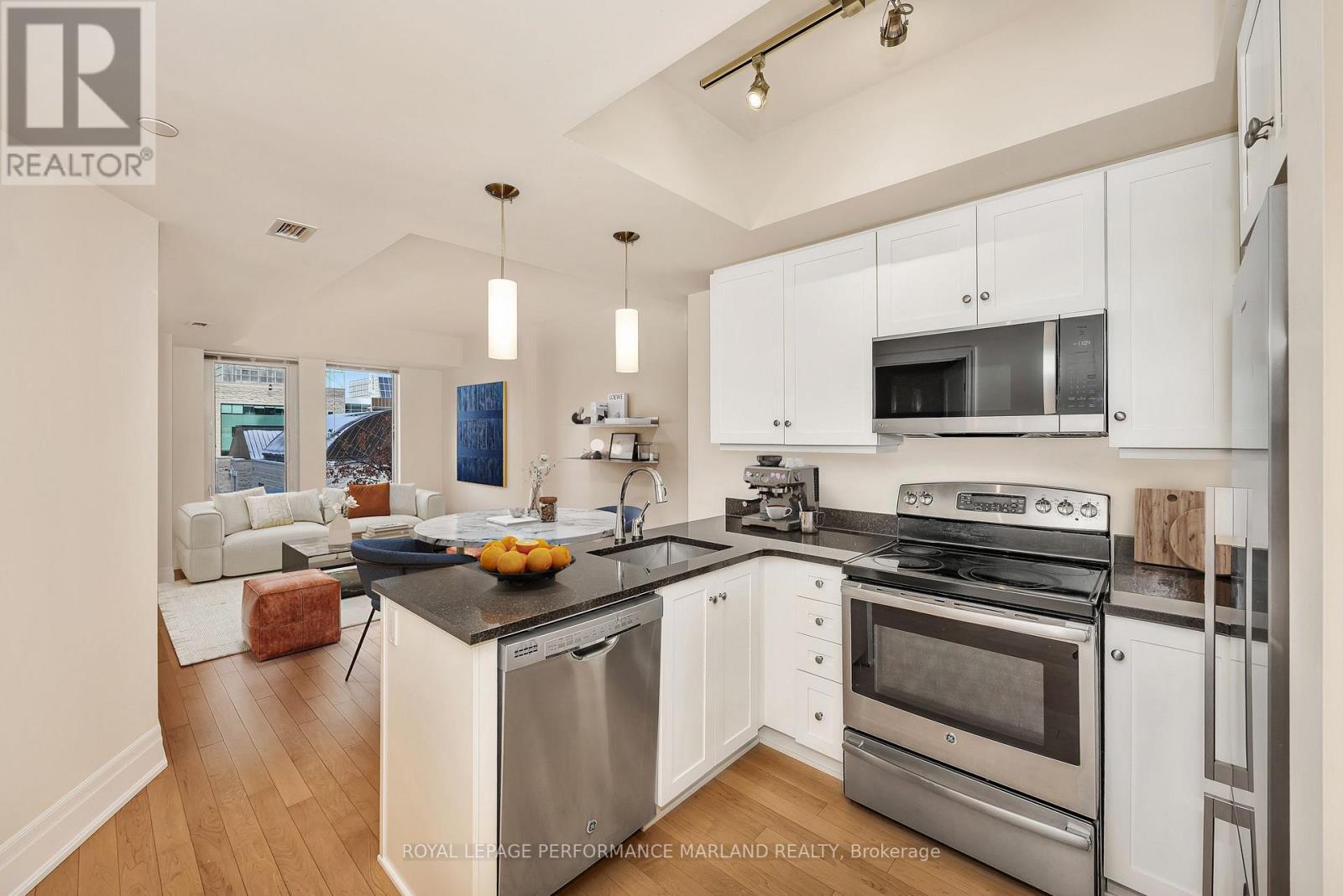 505 - 108 Lisgar Street, Ottawa, ON - Indoor Photo Showing Kitchen With Upgraded Kitchen