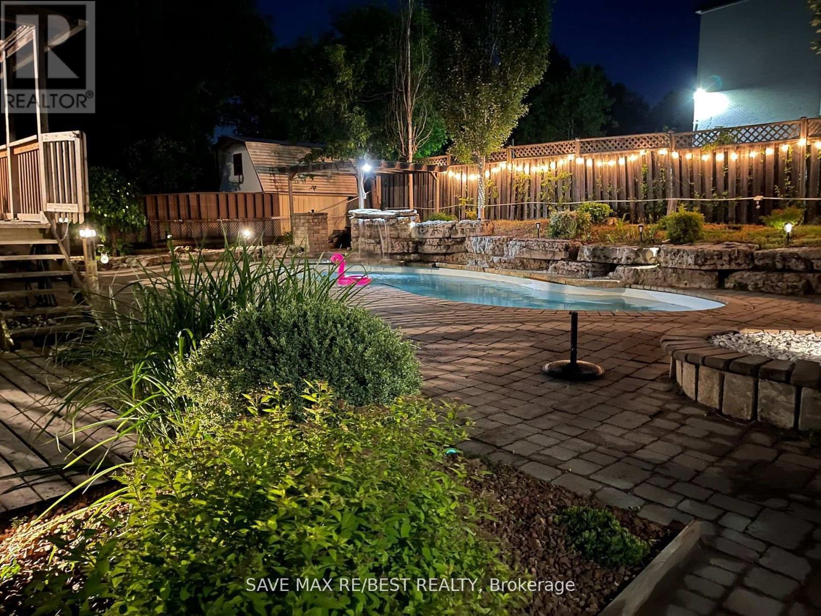 268 Manchester Road, Kitchener, ON - Outdoor With In Ground Pool With Deck Patio Veranda