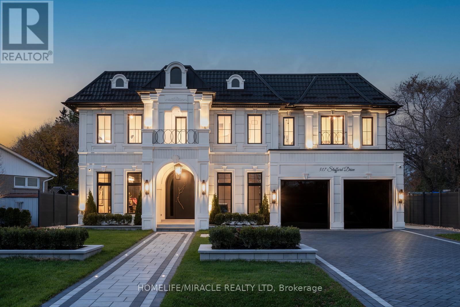 517 Stafford Drive, Oakville, ON - Outdoor With Facade