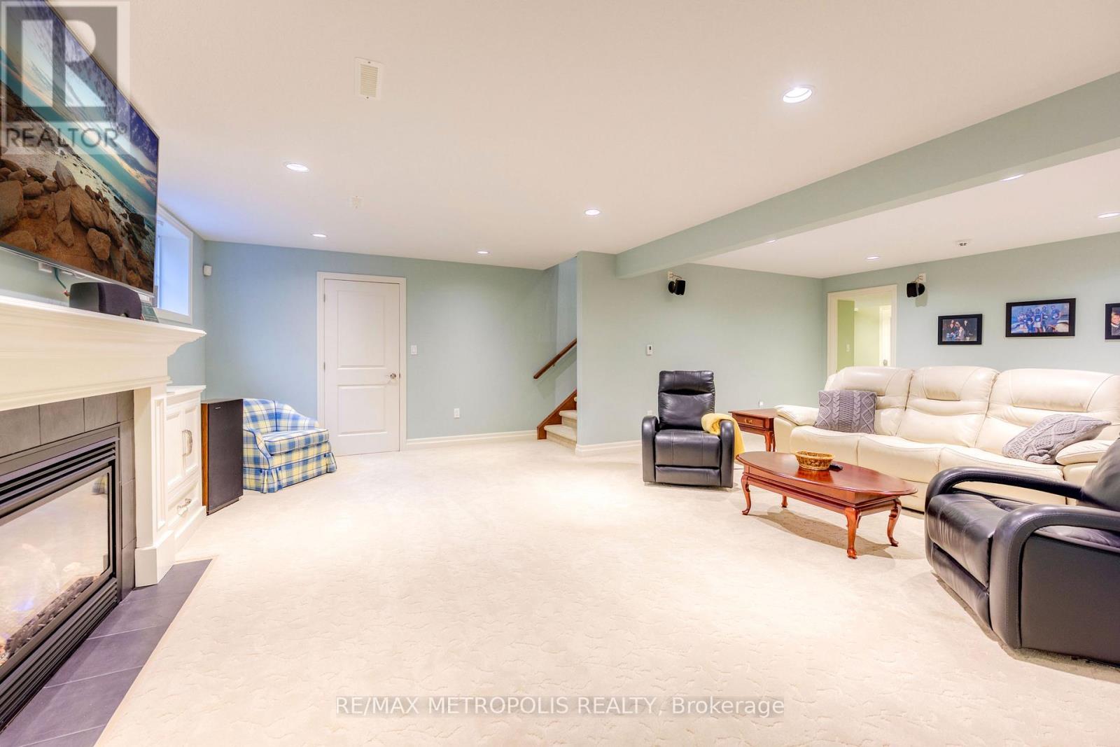 1221 Mike Weir Drive, Sarnia, ON - Indoor With Fireplace