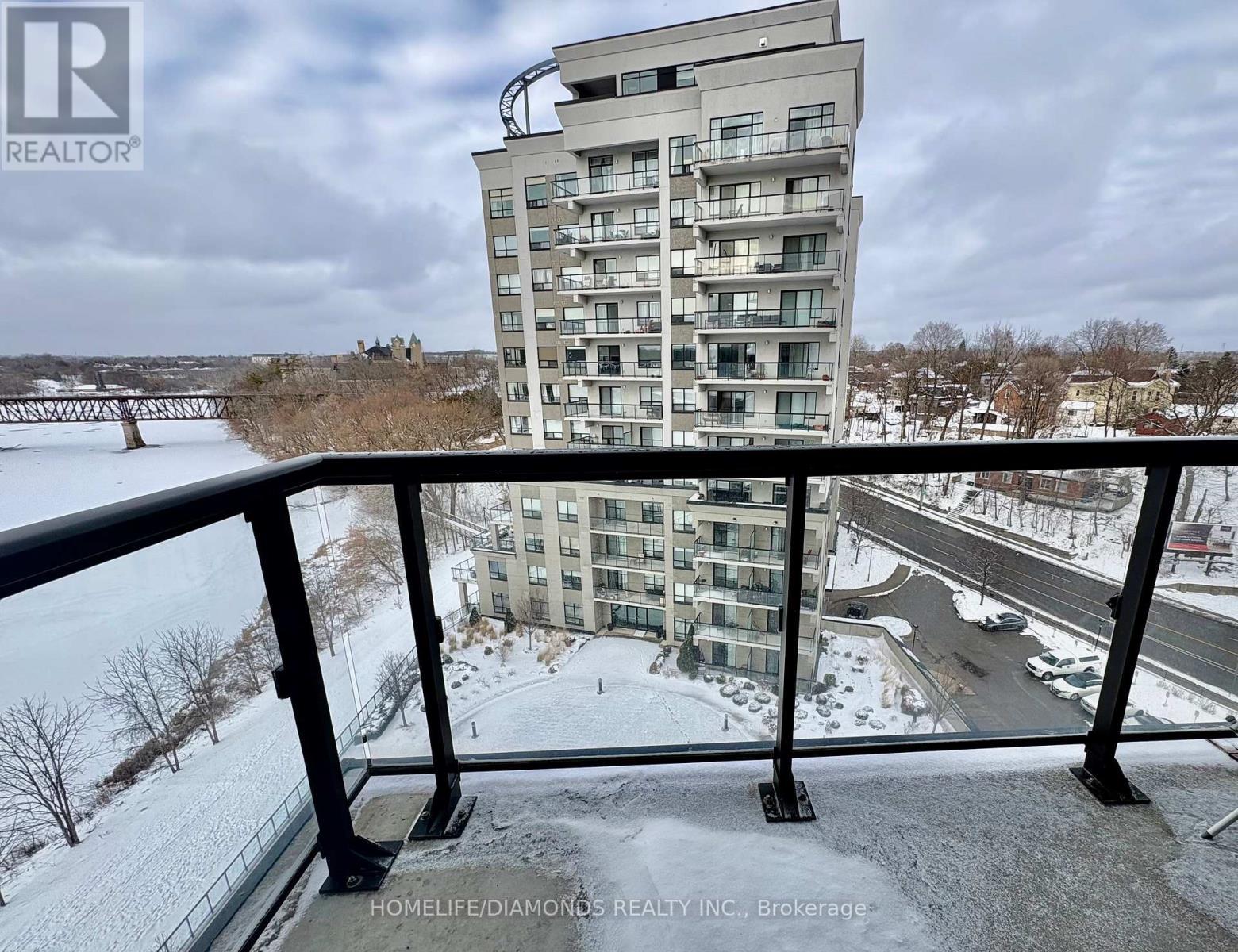 811 - 150 Water Street N, Cambridge, ON - Outdoor With Balcony