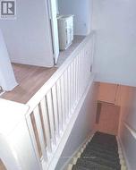 Stairway heading to main level -