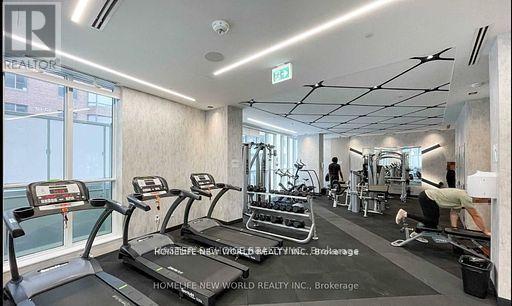 2910 - 77 Mutual Street, Toronto, ON - Indoor Photo Showing Gym Room