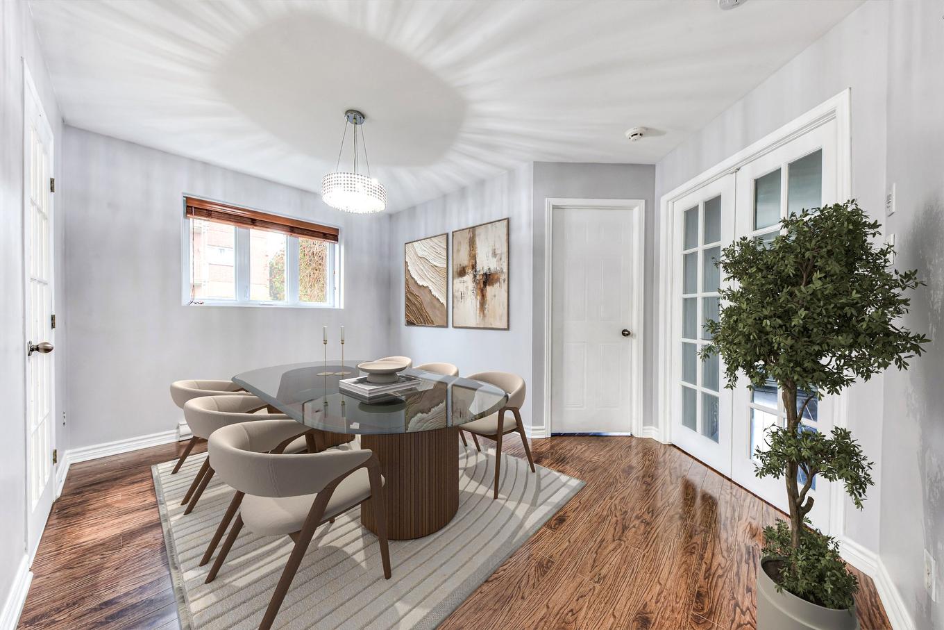 Dining room - 101-6795 Av. Raoul, Longueuil (Saint-Hubert), QC - Indoor Photo Showing Dining Room