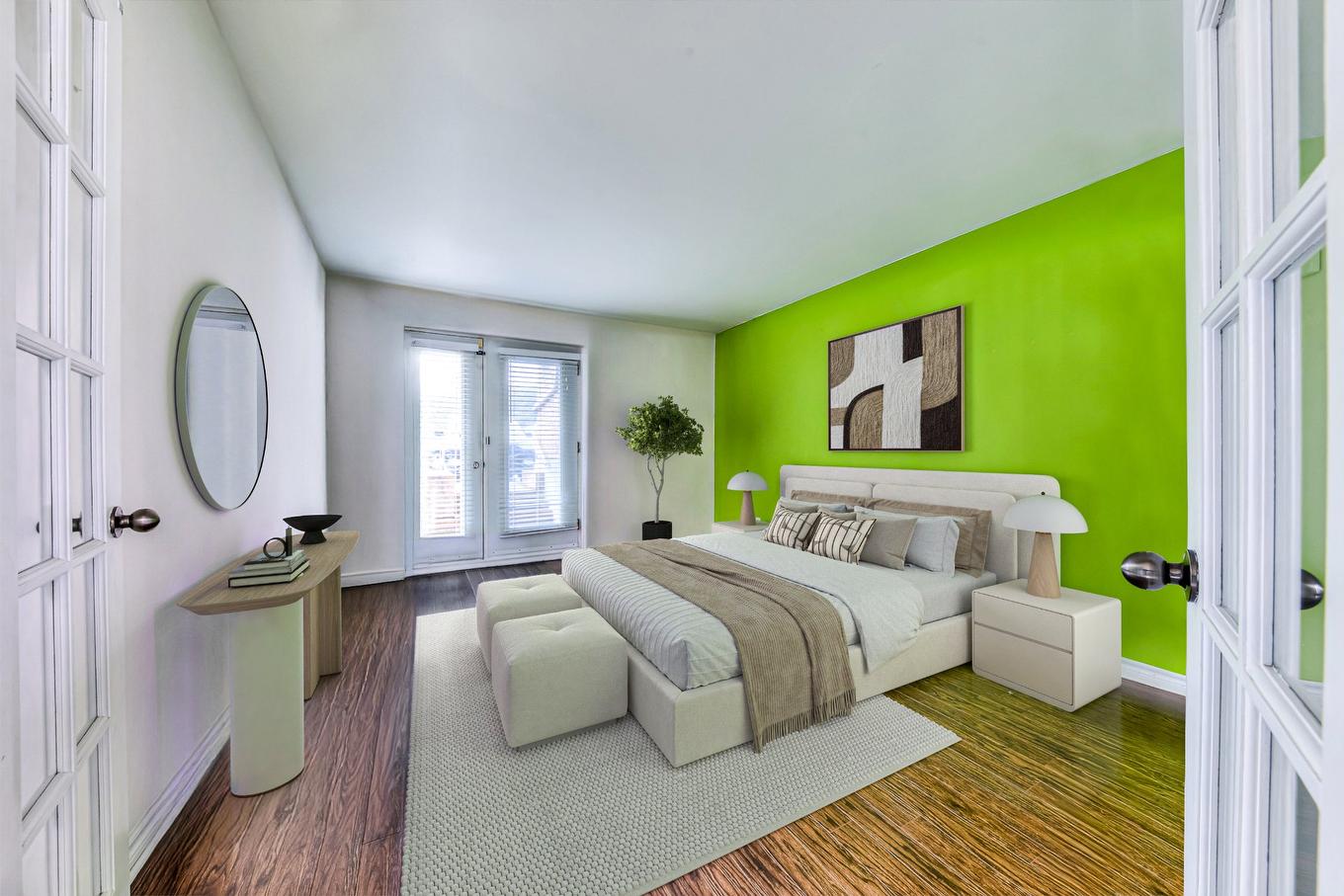 Primary bedroom - 101-6795 Av. Raoul, Longueuil (Saint-Hubert), QC - Indoor Photo Showing Bedroom