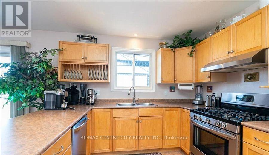 79 Donker Drive, St. Thomas, ON - Indoor Photo Showing Kitchen With Double Sink