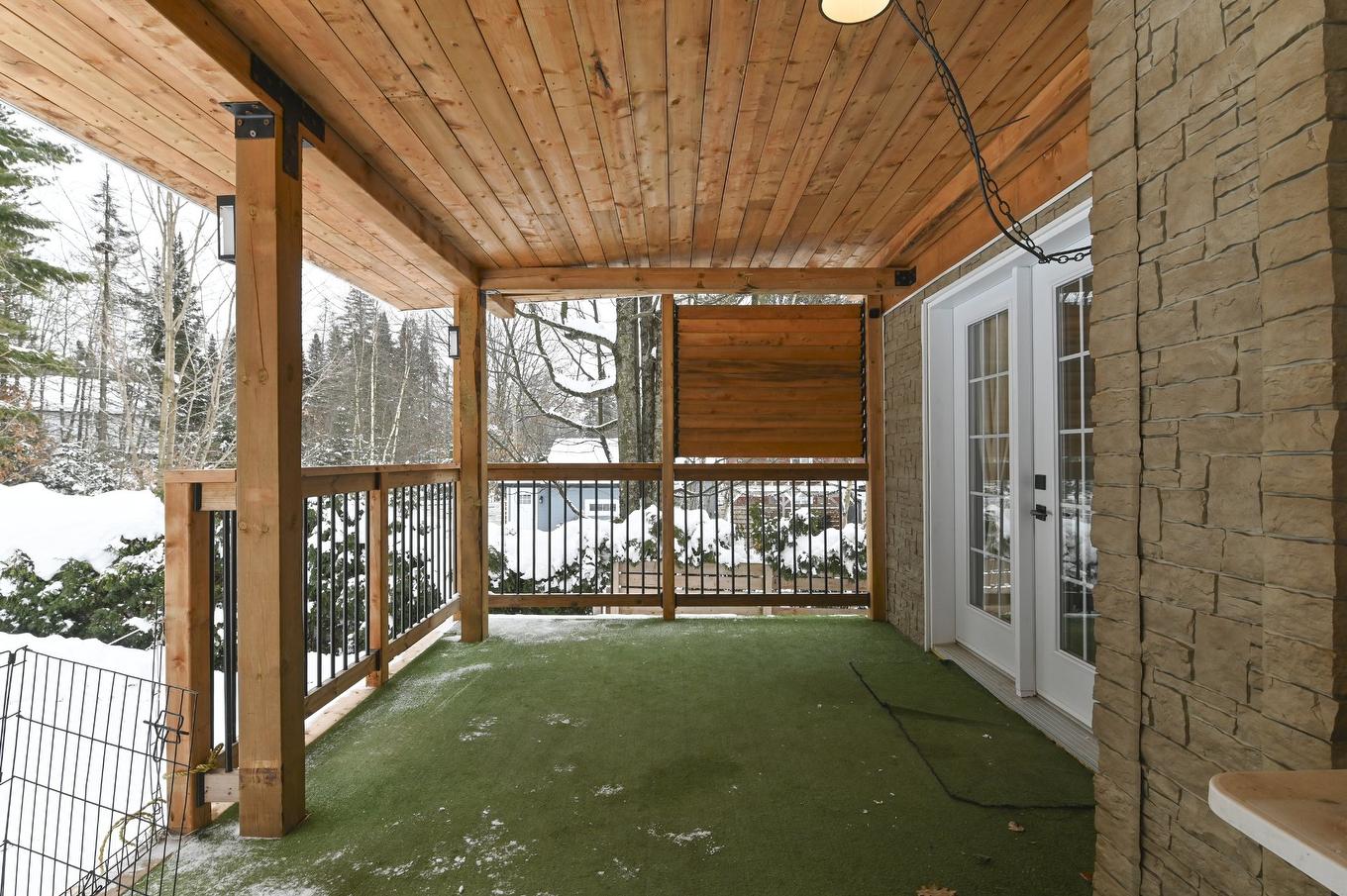 Balcony - 122 Rue Gingras, Fossambault-Sur-Le-Lac, QC - With Exterior