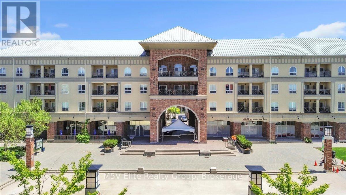 302 - 150 Colborne Street, Brantford, ON - Outdoor With Balcony With Facade