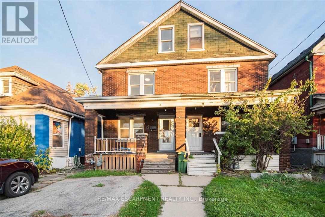 8 Leeds Street, Hamilton, ON - Outdoor With Deck Patio Veranda With Facade