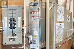 Both upper apartments have own utilities -