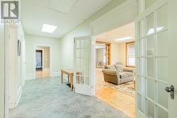 Com space: entrance into \"office\" on right side -