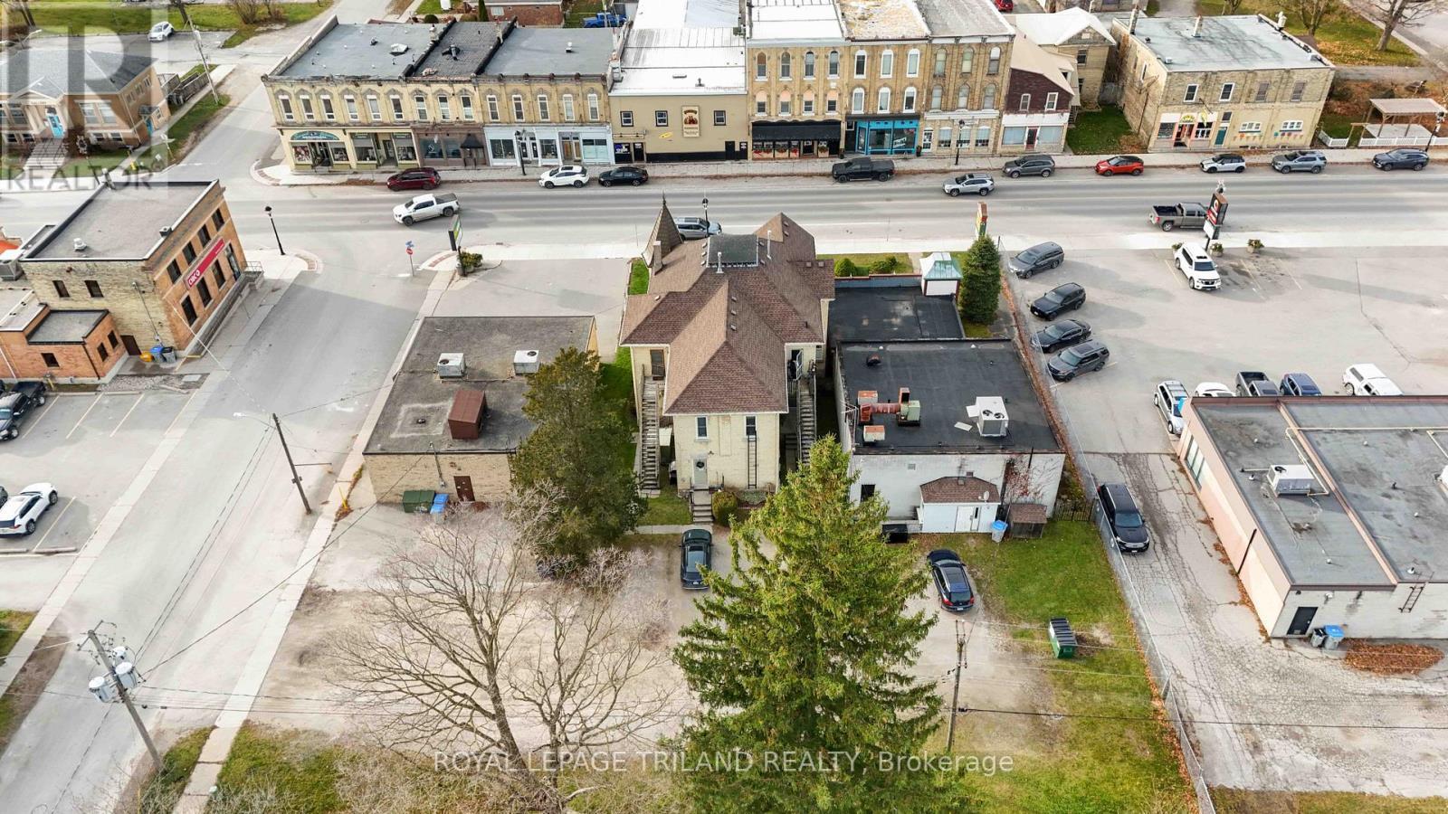 Lots of parking in the back and on the street - 250 Main Street, North Middlesex (Parkhill), ON