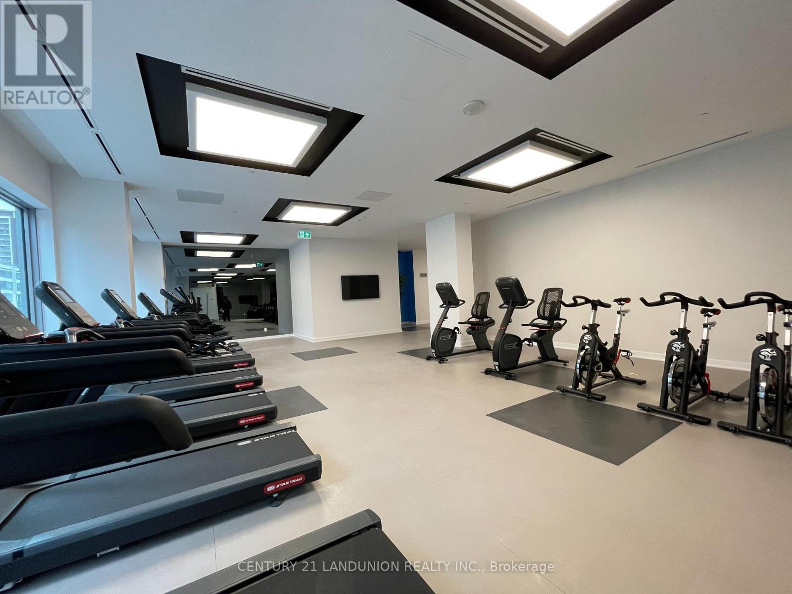 2201 - 195 Redpath Avenue, Toronto, ON - Indoor Photo Showing Gym Room