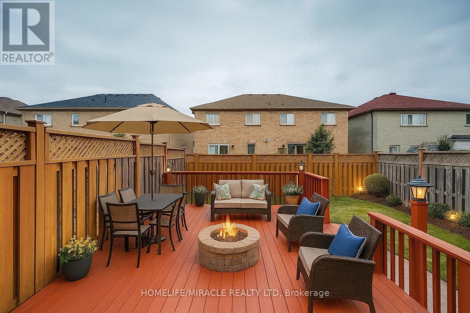 9 Trumpet Valley Boulevard, Brampton, ON - Outdoor With Deck Patio Veranda With Exterior