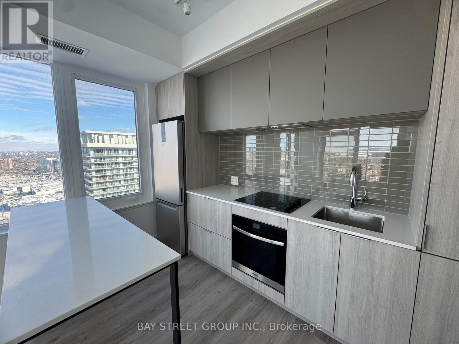 3103 - 395 Square One Drive, Mississauga, ON - Indoor Photo Showing Kitchen With Upgraded Kitchen