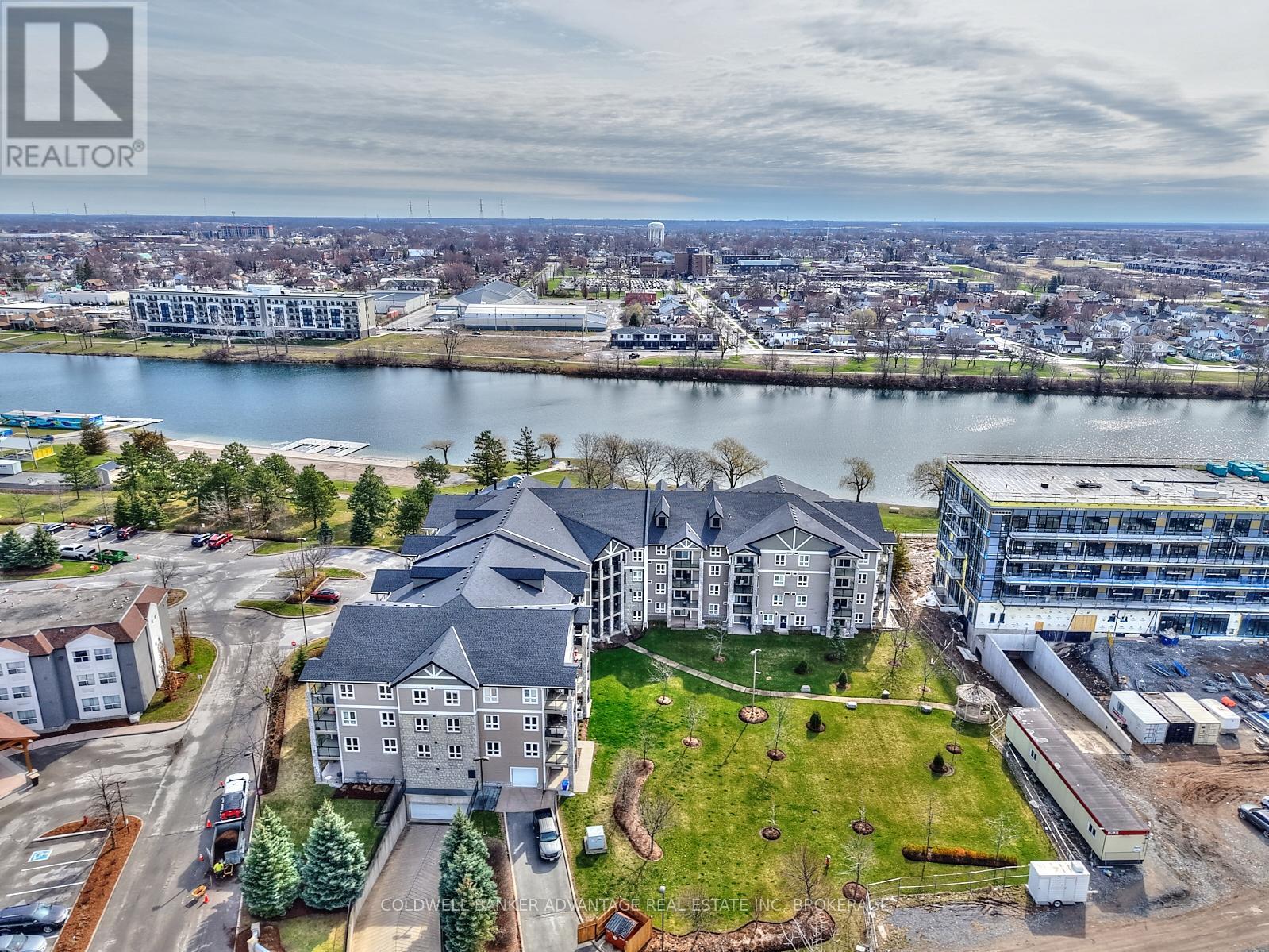 1204 - 330 Prince Charles Drive S, Welland (Broadway), ON - Outdoor With Body Of Water With View