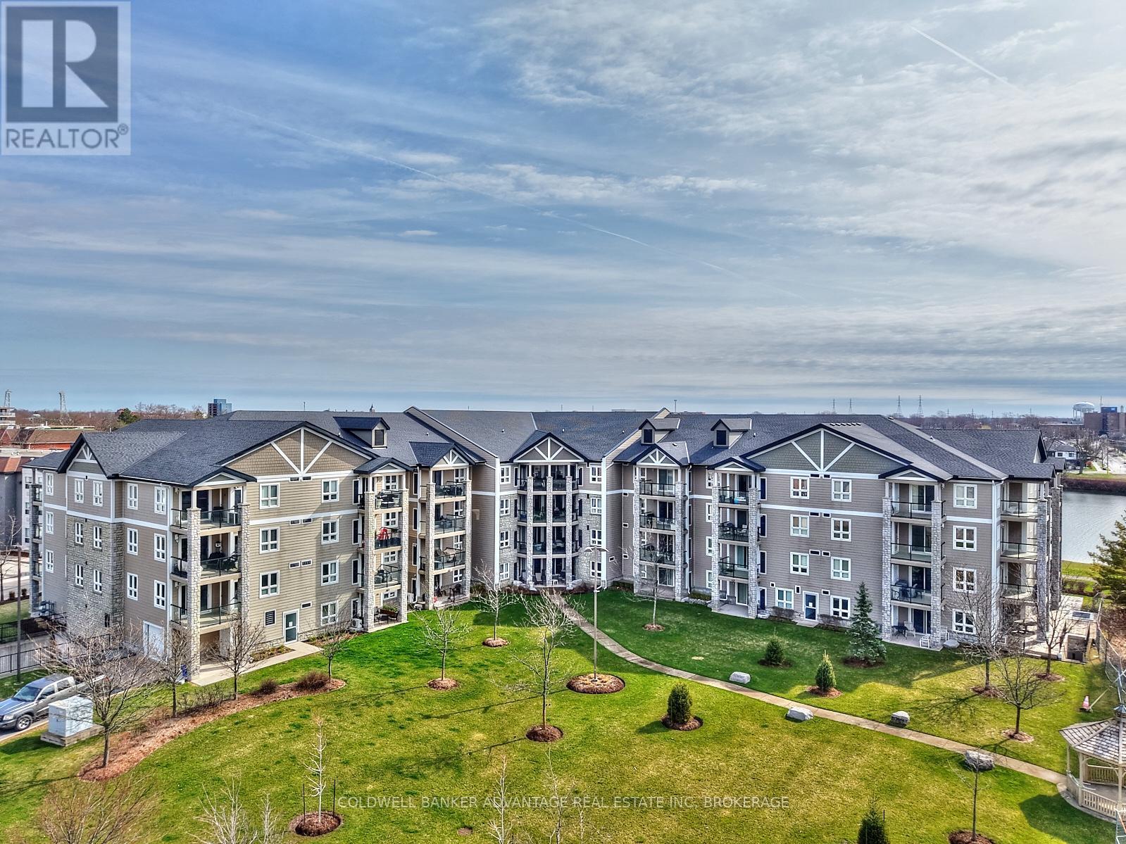 1204 - 330 Prince Charles Drive S, Welland (Broadway), ON - Outdoor With Balcony