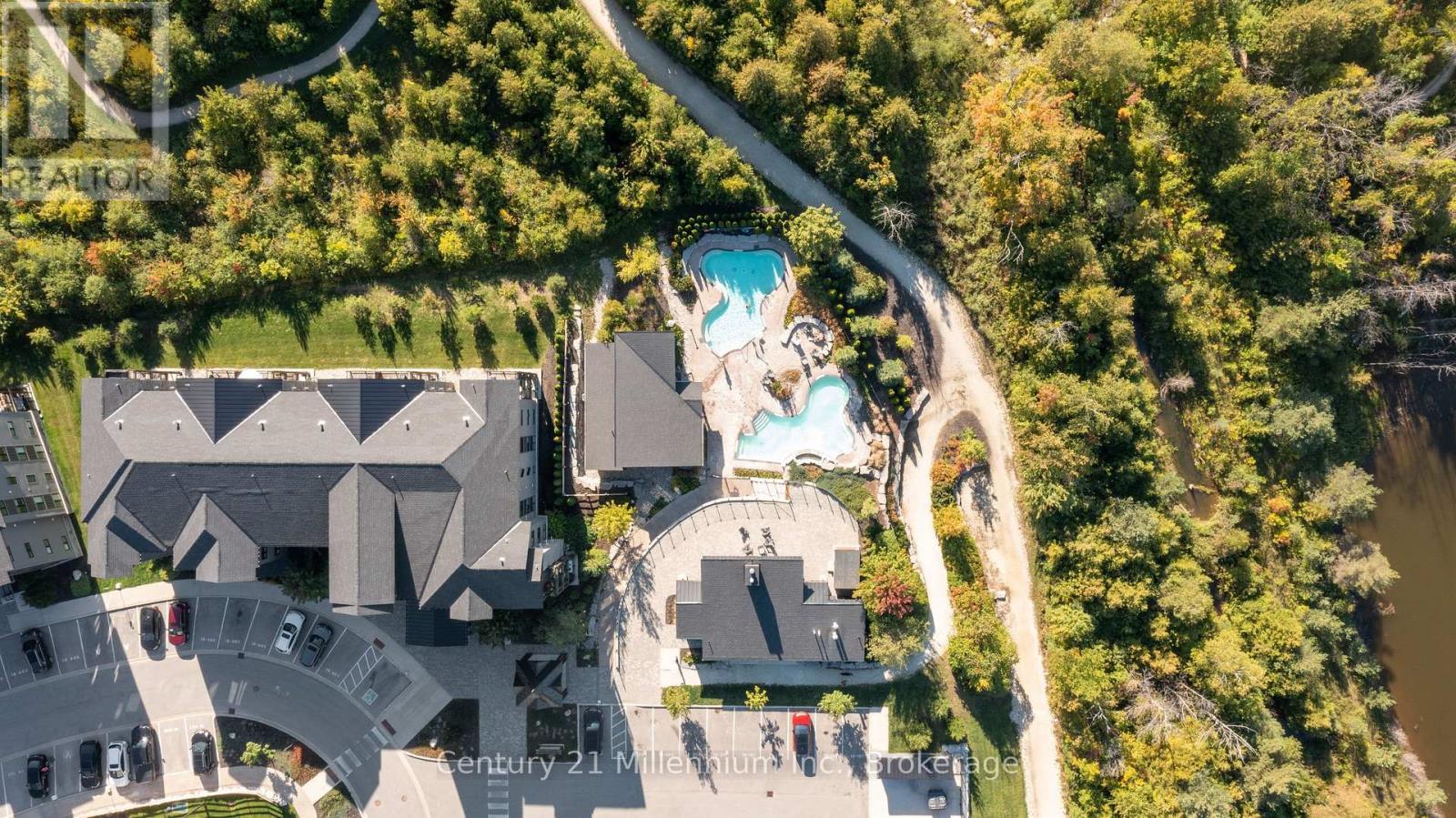 Aerial View Amenities - 306 - 20 Beckwith Lane, Blue Mountains, ON - Outdoor With View