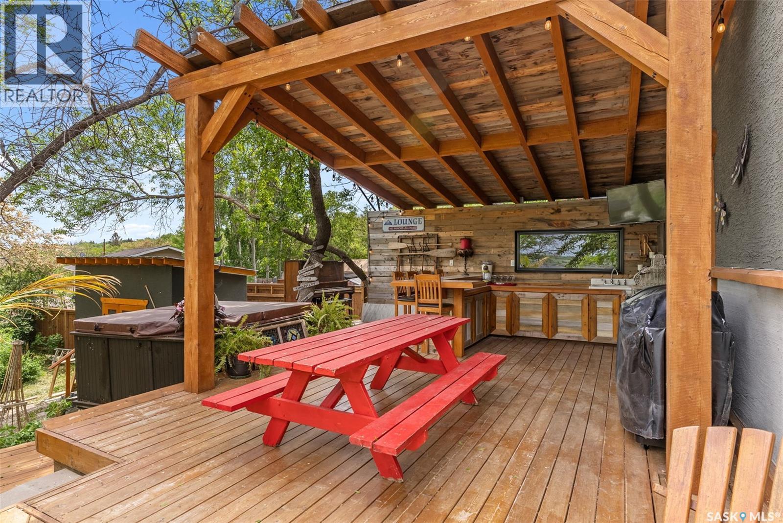 225 3Rd Street E, Regina Beach, SK - Outdoor With Deck Patio Veranda With Exterior