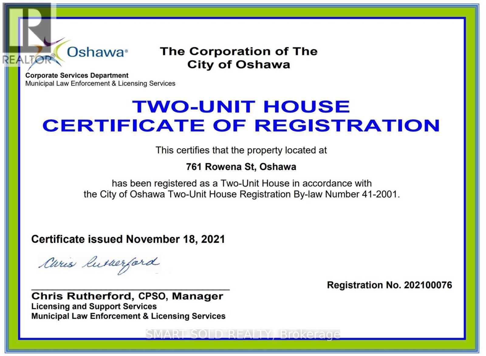 Lower - 761 Rowena Street, Oshawa, ON - Other