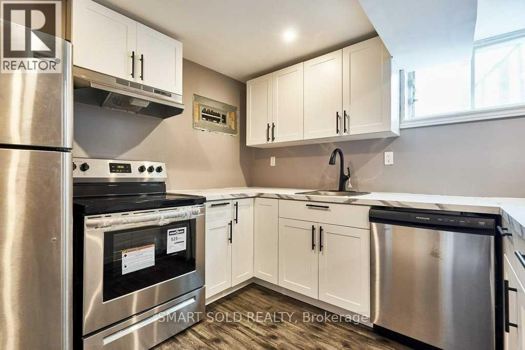 Lower - 761 Rowena Street, Oshawa, ON - Indoor Photo Showing Kitchen With Stainless Steel Kitchen With Upgraded Kitchen