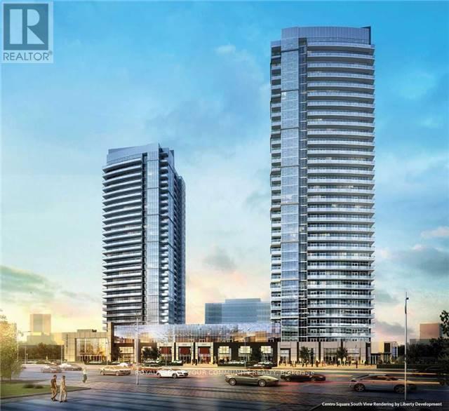 CENTRO SQUARE CONDOS - 2404 - 3700 Highway 7, Vaughan, ON - Outdoor With Body Of Water With Facade