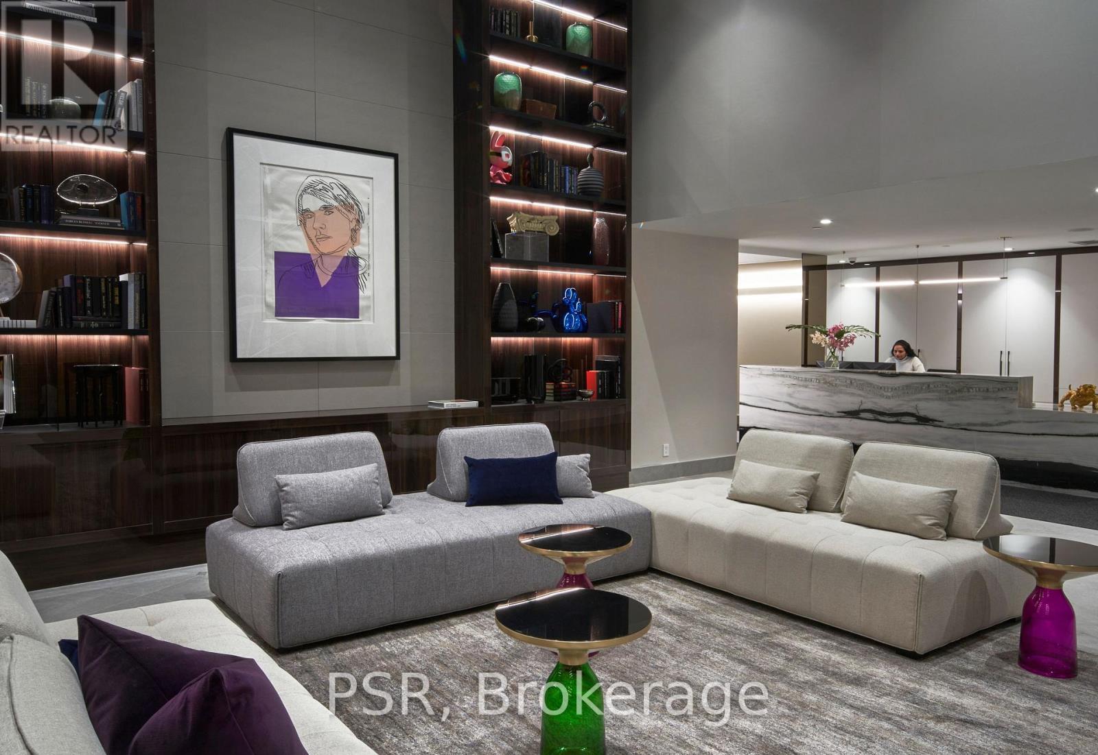 1206 - 71 Redpath Avenue, Toronto, ON - Indoor Photo Showing Living Room