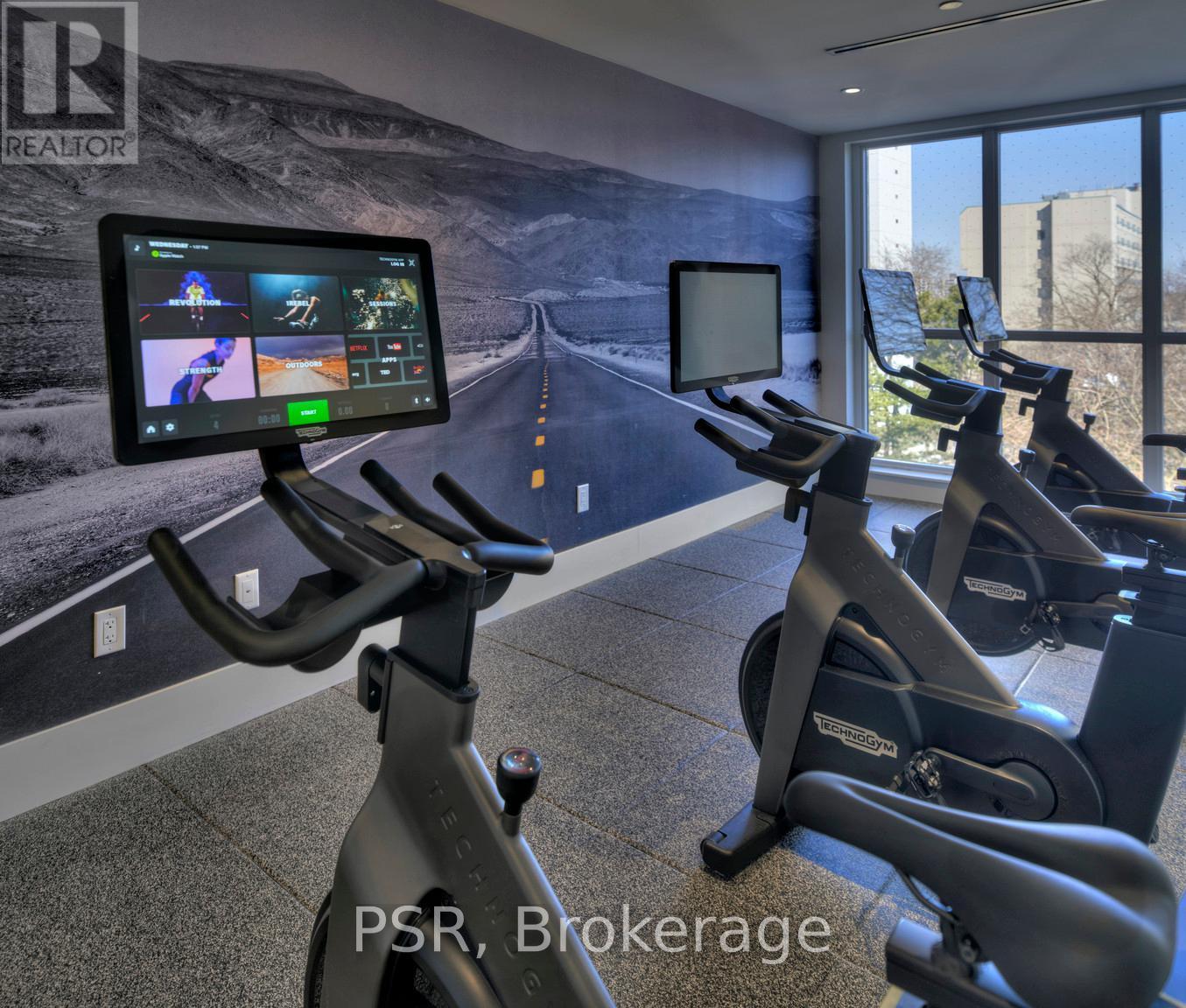 1206 - 71 Redpath Avenue, Toronto, ON - Indoor Photo Showing Gym Room