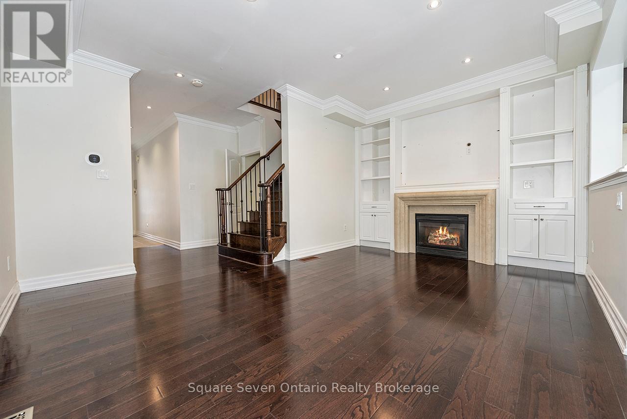 391 Vellore Park Avenue, Vaughan, ON - Indoor Photo Showing Living Room With Fireplace