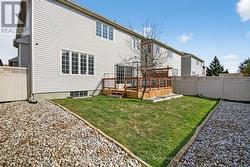 Backyard with Deck -