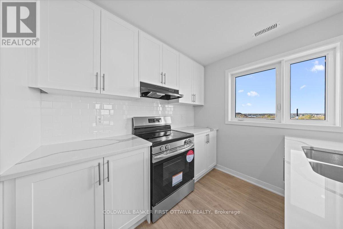 110 Parnian Private, Ottawa, ON - Indoor Photo Showing Kitchen With Double Sink