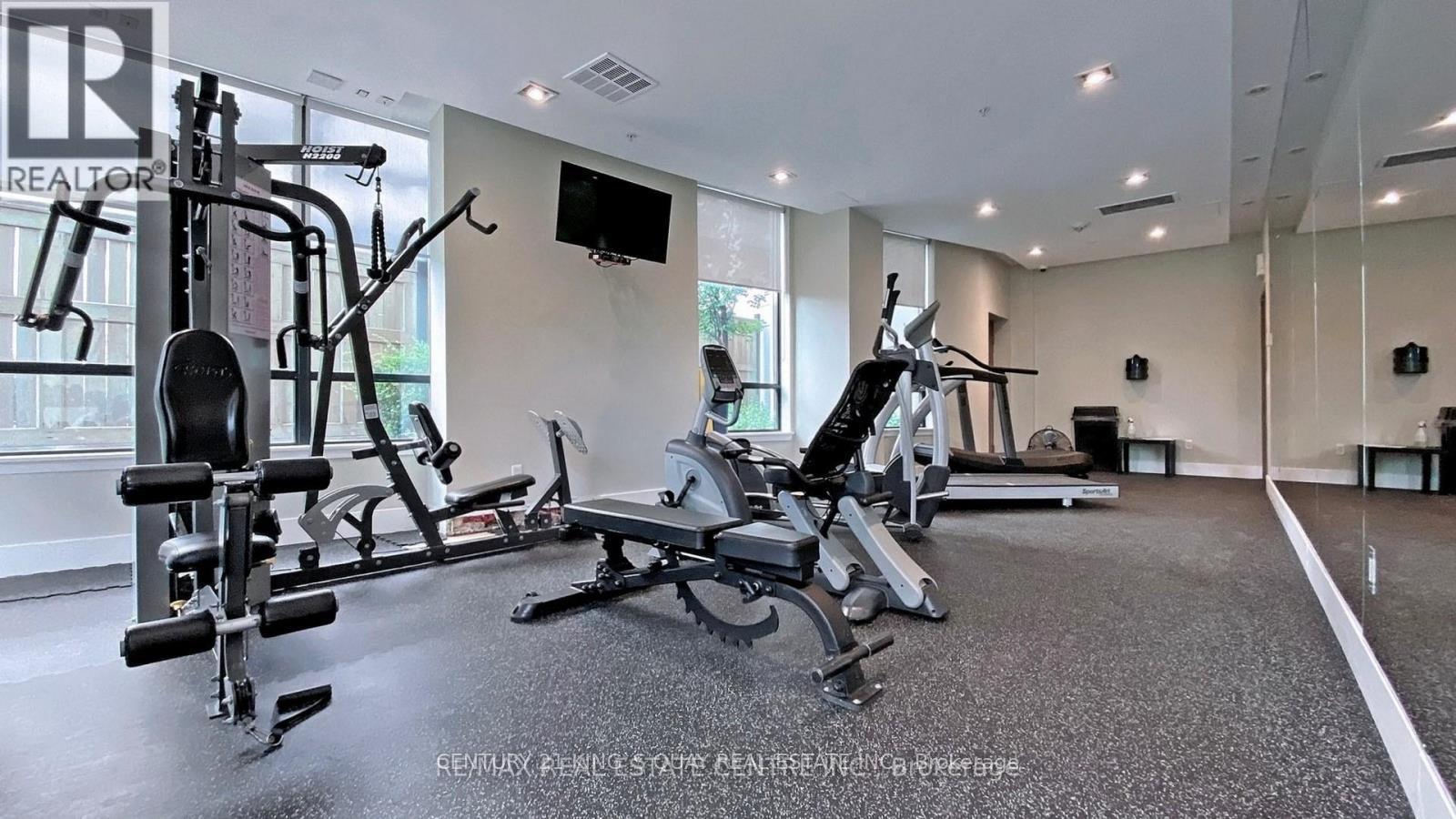 202 - 5740 Yonge Street, Toronto, ON - Indoor Photo Showing Gym Room