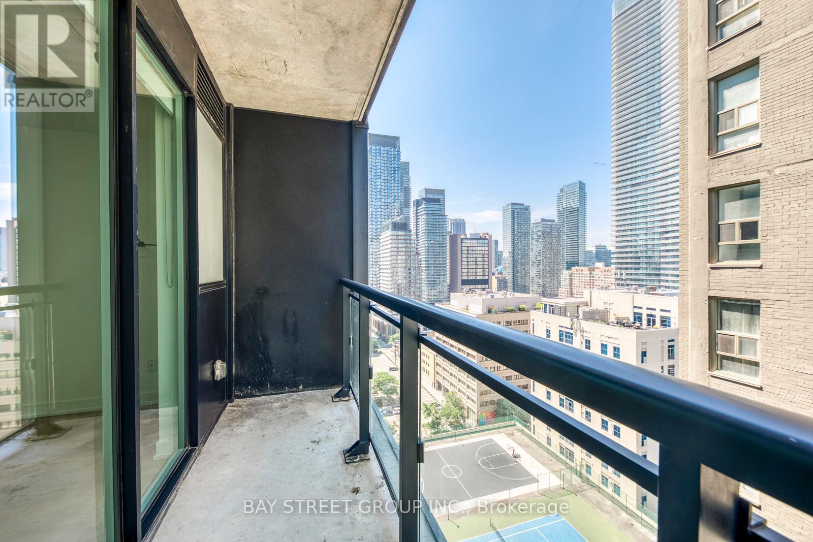 1601 - 17 Dundonald Street, Toronto, ON - Outdoor With Balcony With Exterior