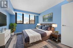 Primary Bedroom, virtually enhanced/modern style -