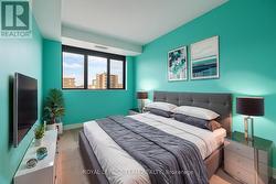 Virtually enhanced to show an adult style bedroom -