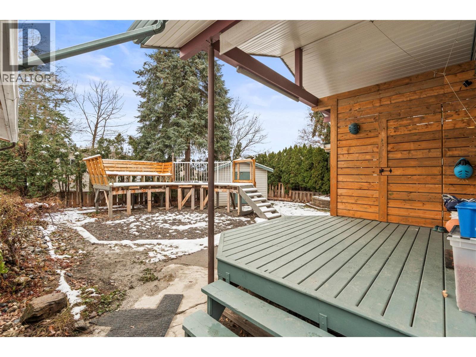 1016 34 Avenue, Vernon, BC - Outdoor With Deck Patio Veranda With Exterior
