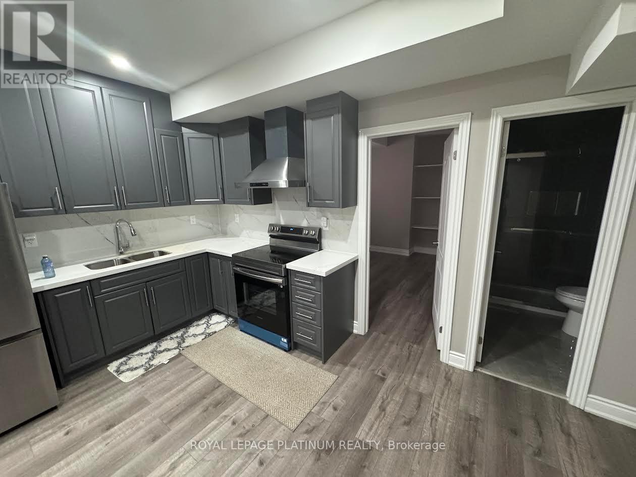Basement - 57 Dairymaid Road, Brampton, ON - Indoor Photo Showing Kitchen With Double Sink