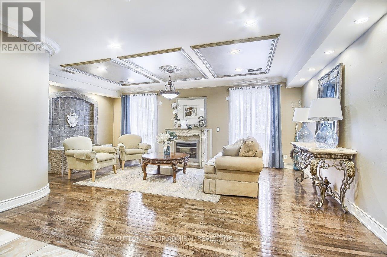 206 - 1 Maison Parc Court, Vaughan, ON - Indoor Photo Showing Other Room With Fireplace