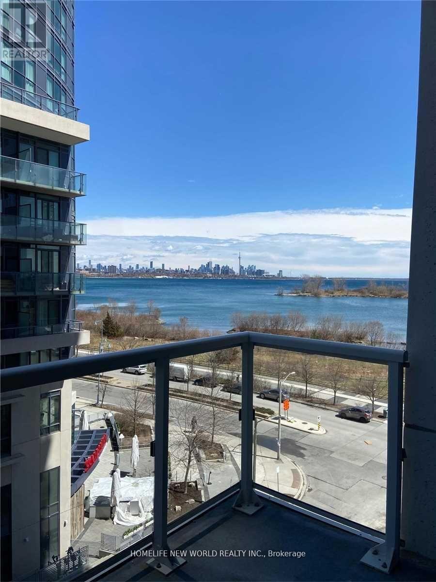 409 - 65 Annie Craig Drive, Toronto, ON - Outdoor With Body Of Water With Balcony With View