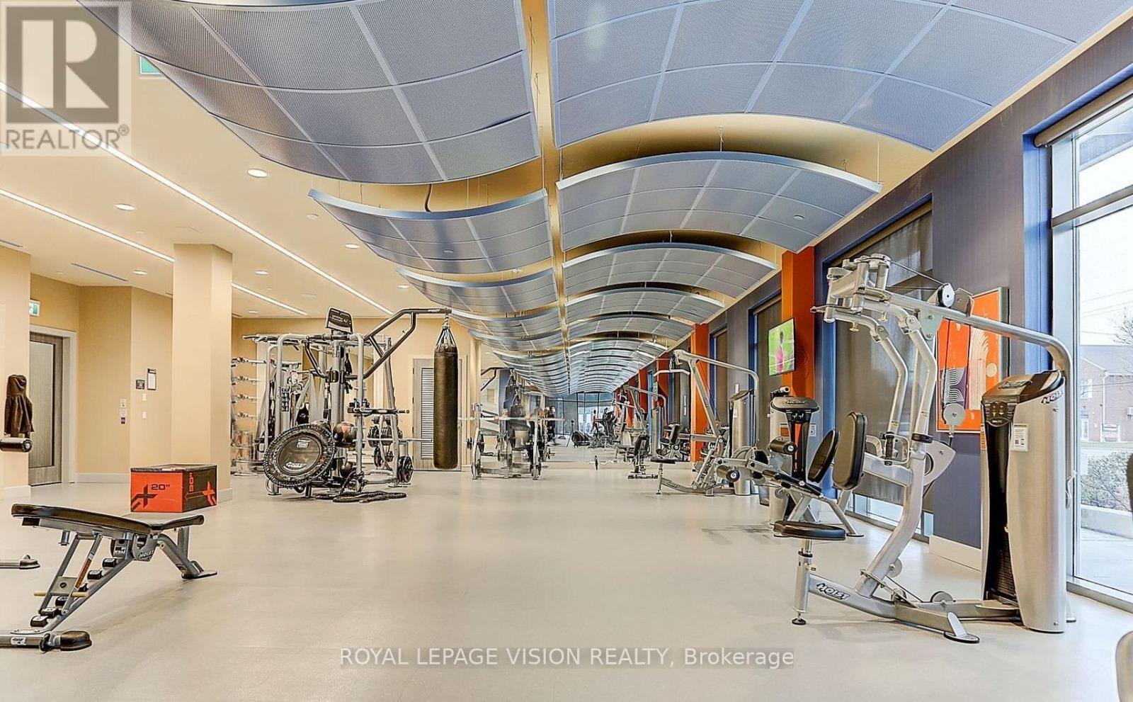 858 - 60 Ann O'Reilly Road, Toronto, ON - Indoor Photo Showing Gym Room
