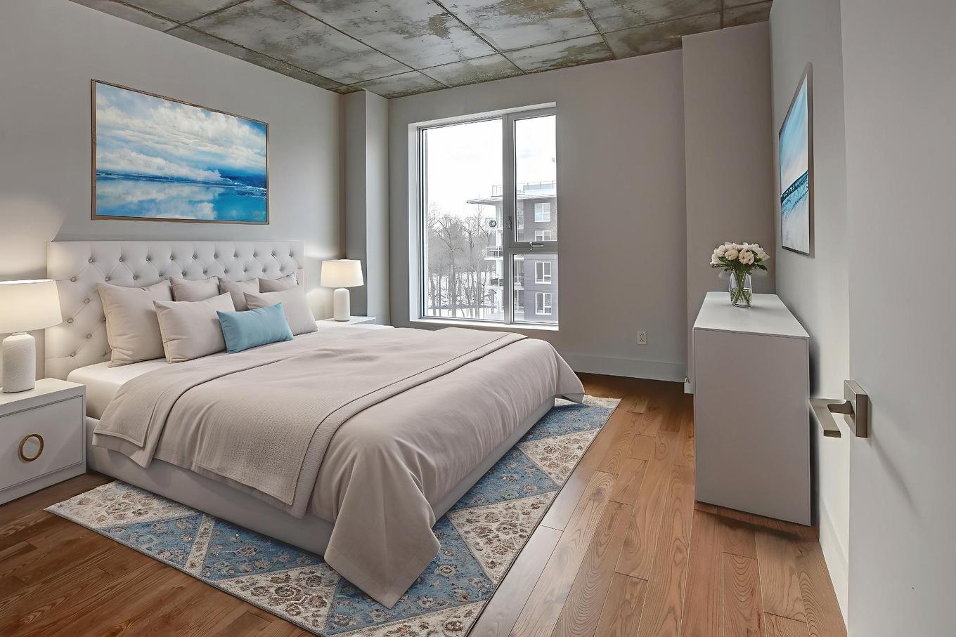 Chambre à coucher principale - 403-281 Ch. Du Bas-De-Ste-Thérèse, Blainville, QC - Indoor Photo Showing Bedroom